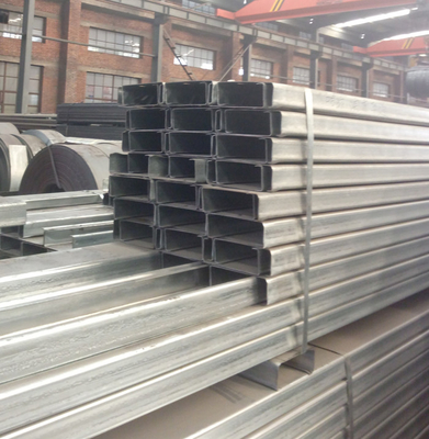 ASTM 추운 굴려진 JIS 스테인레스 강 구조적인 섹션 80x45x6 철골 Ｕ 보