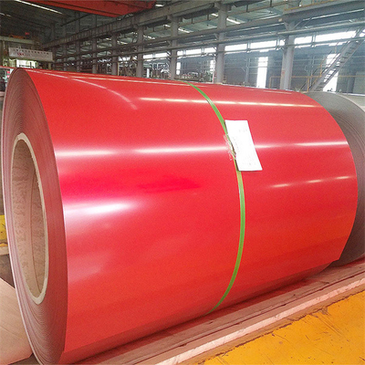 PPGI 프리 색칠한 아연도강 코일 SGCC 1500 폭 0.8 밀리미터 두께 ASME 표준
