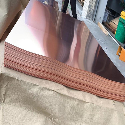 Tu1 Tu2 구리판 0.5mm 0.6mm 두께 10-1220mm 너비 Astm 표준
