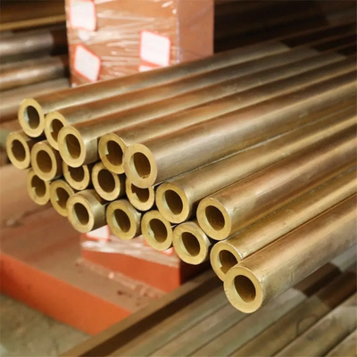 H62 Astm B111 / B111m 구리 물 파이프 2.5mm 두께 26mm Od 사용자 정의 크기