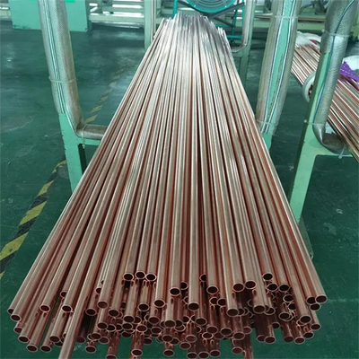 T1 꿰매지 않는 구리 튜브 Astm 표준 21mm 지름 3mm 두께