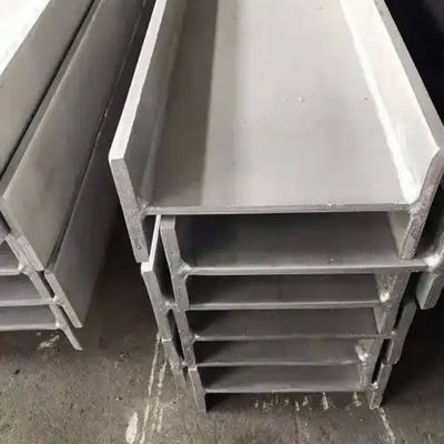 304 스테인리스 스틸 구조 스틸 H 빔 냉 laminated 100 * 50 * 5 * 7mm 산업 생산실