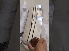 작은 스테인레스 스틸 장판 표시